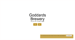 Desktop Screenshot of goddardsbrewery.com